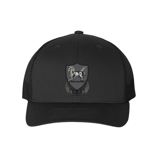 Trojan Black Trucker Hat  Thumbnail